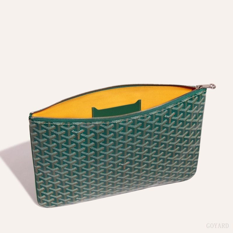 Green Goyard Sénat MGM Pouch | VBPV3185