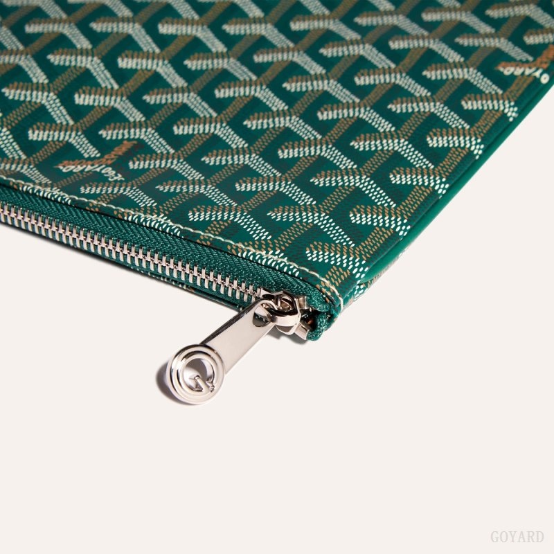 Green Goyard Sénat MGM Pouch | VBPV3185