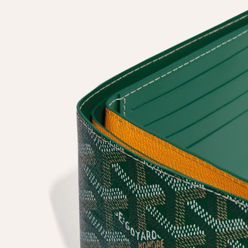 Green Goyard VICTOIRE WALLET | JHXM5464