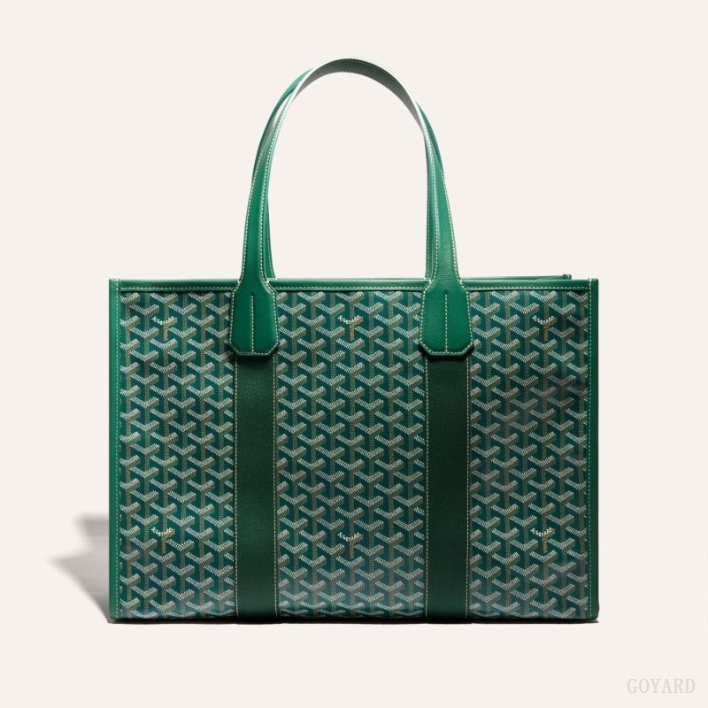 Green Goyard VILLETTE TOTE BAG | MBUV3590