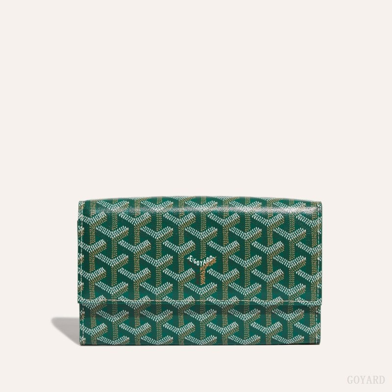 Green Goyard Varenne Continental Wallet | KMUM8504