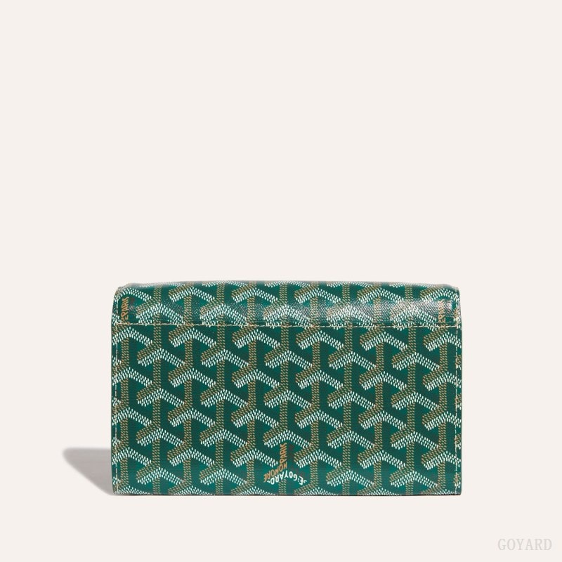 Green Goyard Varenne Continental Wallet | KMUM8504