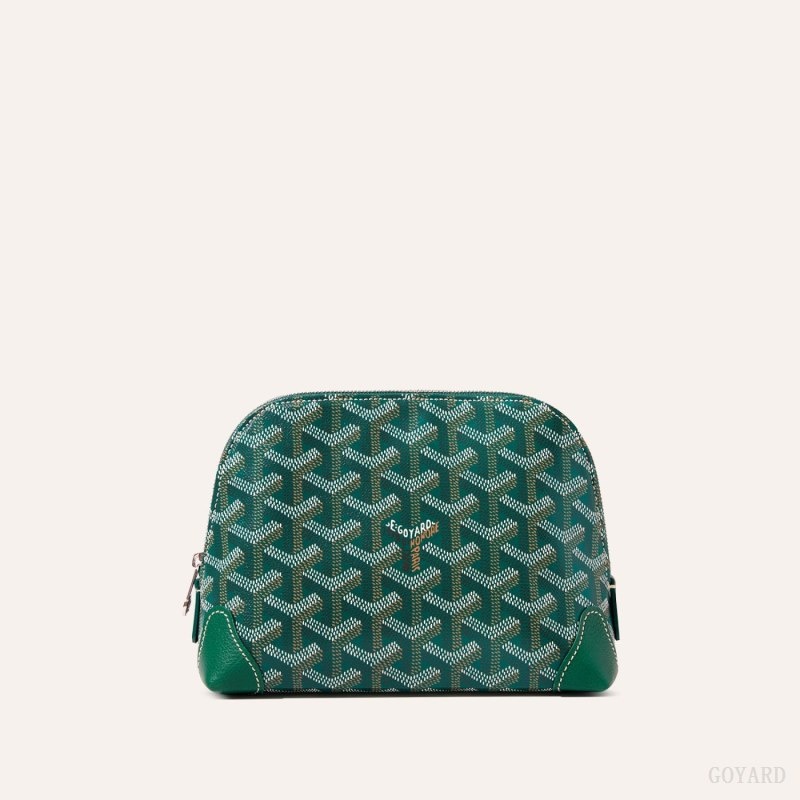 Green Goyard Vendôme Cosmetic Pouch | DMGI4015