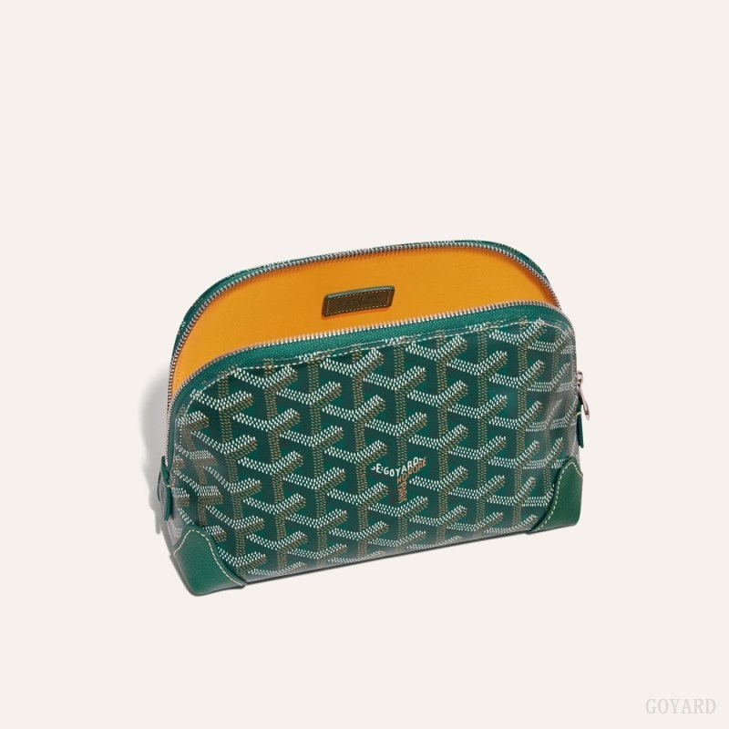 Green Goyard Vendôme Cosmetic Pouch | DMGI4015