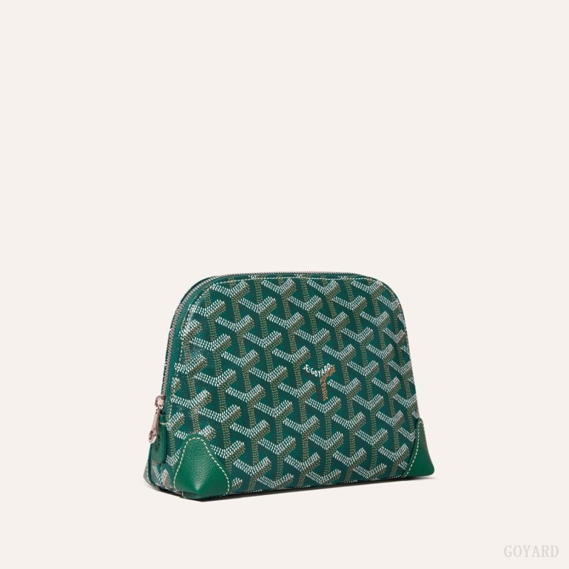 Green Goyard Vendôme Cosmetic Pouch | DMGI4015