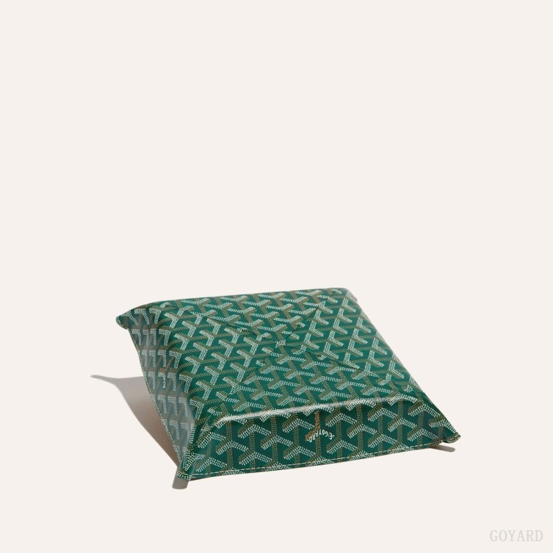 Green Goyard Vide Poche Fourre-Tout | EJXP4595