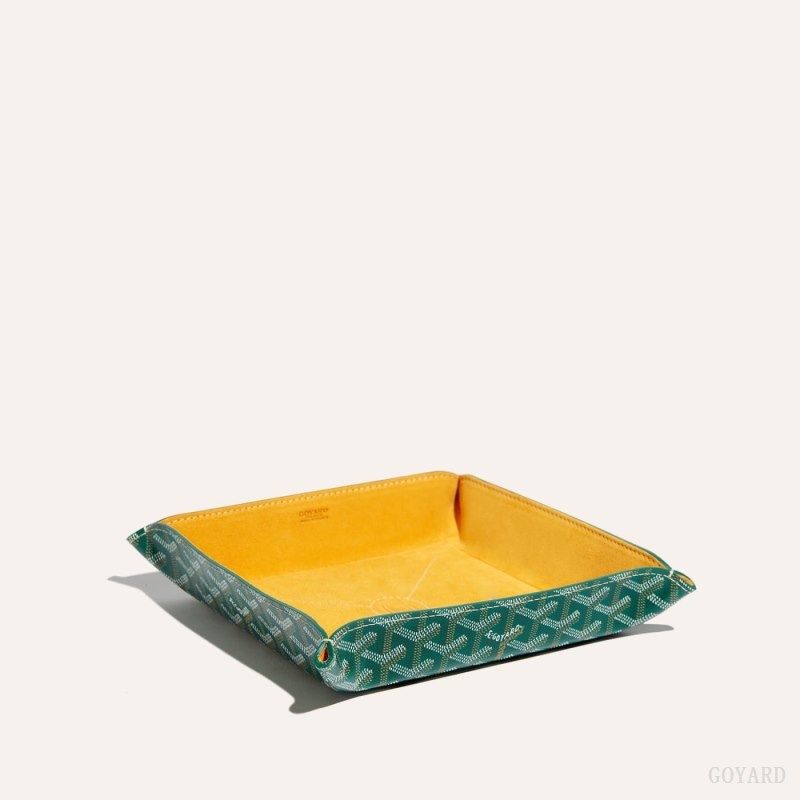 Green Goyard Vide Poche Fourre-Tout | EJXP4595