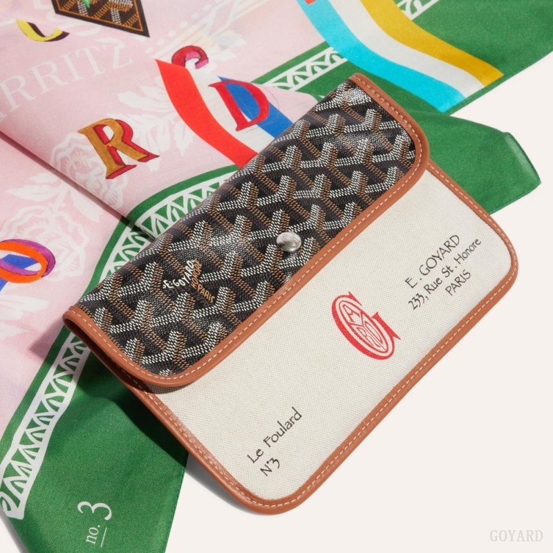 Green / Pink Goyard SCARF N°3 | NXGA9418