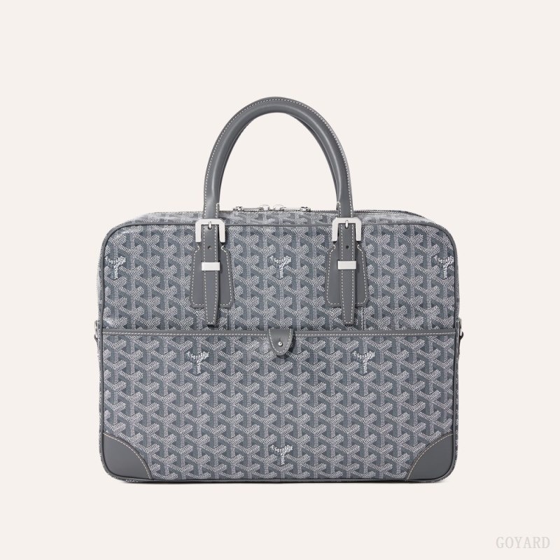 Grey Goyard Ambassade MM Document Case | DDSR5349