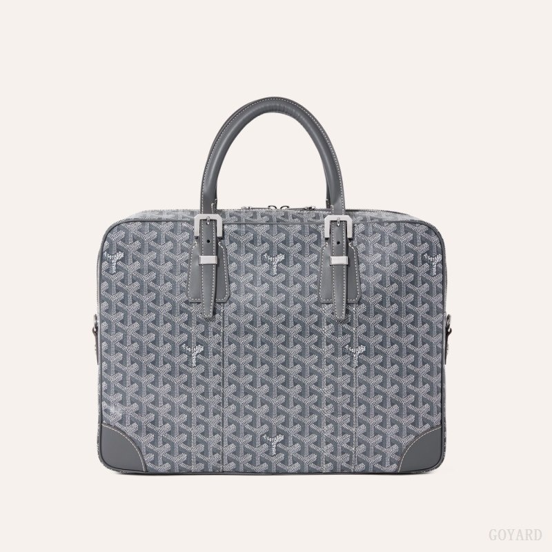 Grey Goyard Ambassade MM Document Case | DDSR5349