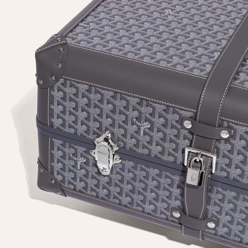 Grey Goyard BOURGET PM TROLLEY CASE | LMAY9093