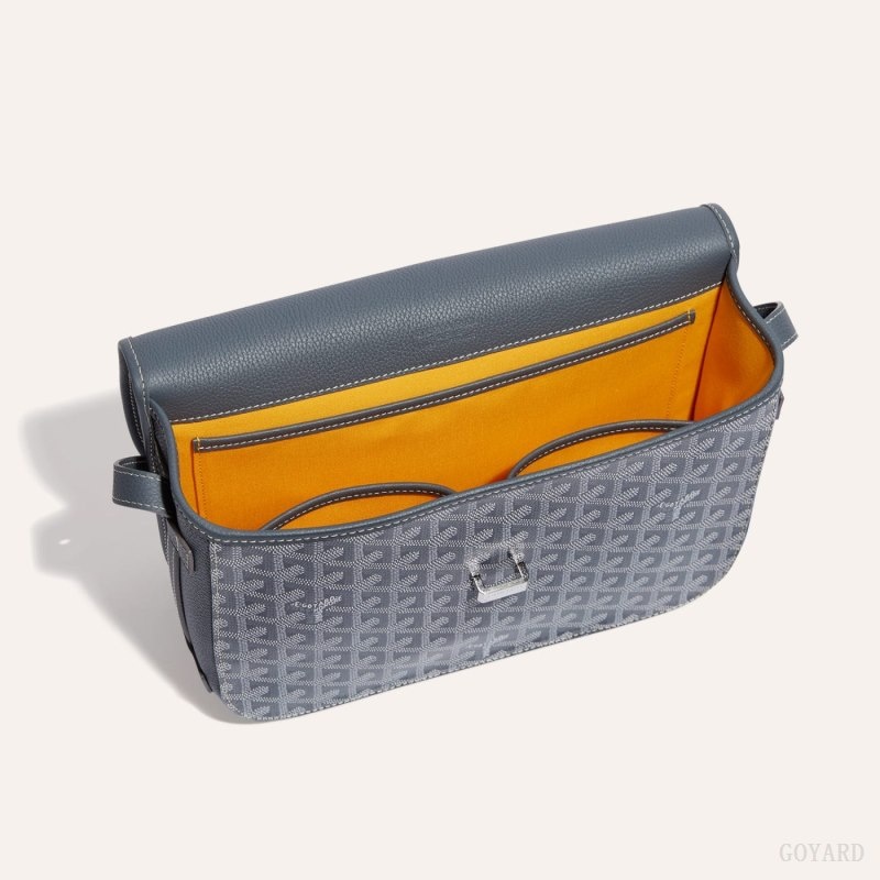 Grey Goyard Belvedere MM Bag | JKBT1246