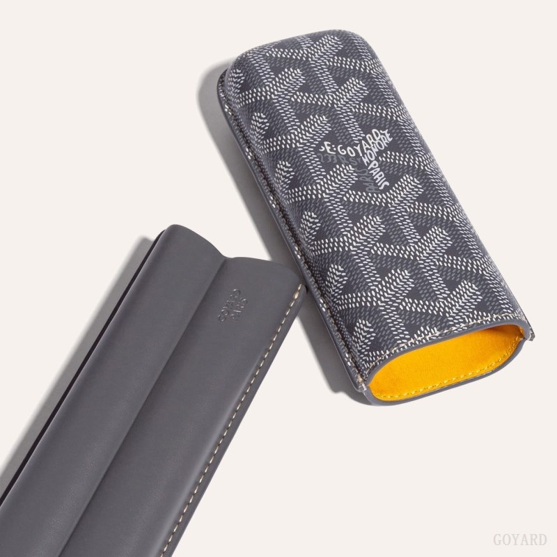 Grey Goyard CHURCHILL 2 CIGAR CASE | LTHD1360