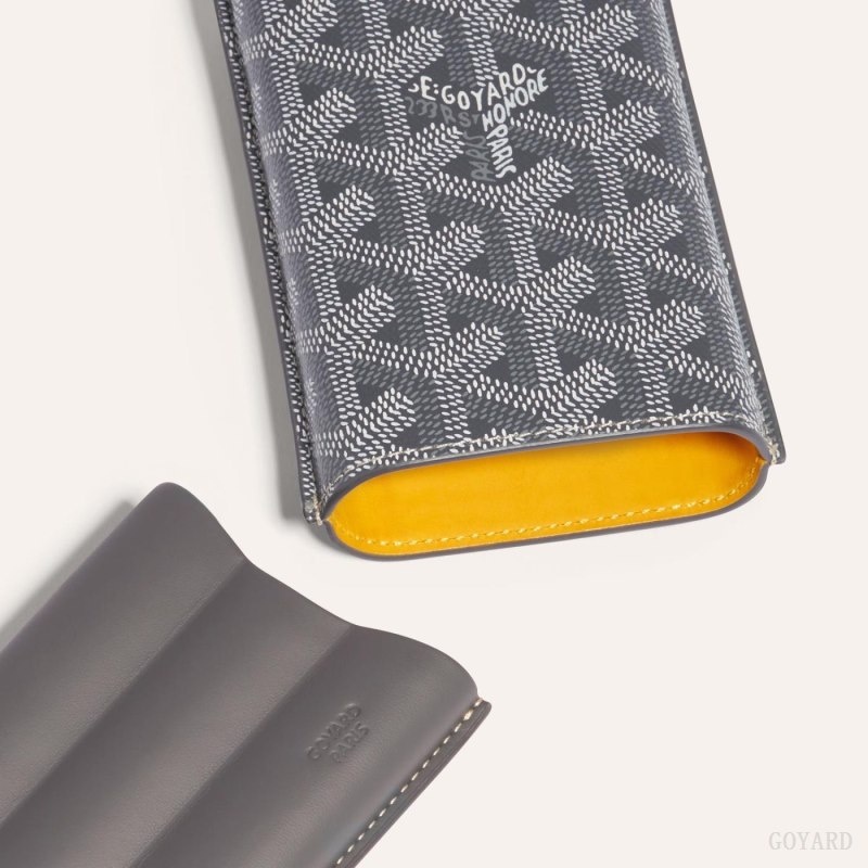 Grey Goyard CHURCHILL 3 CIGAR CASE | TRMS7290