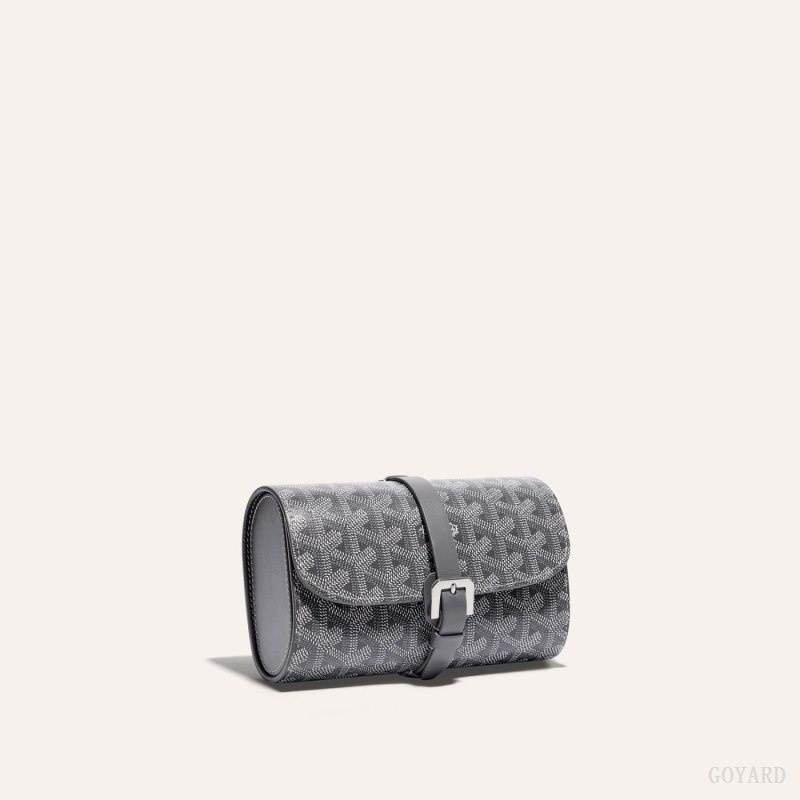 Grey Goyard DOUBLE TRAVEL WATCH CASE | NPOK2026