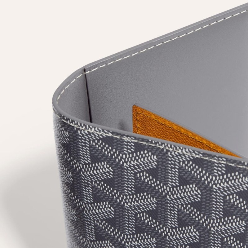 Grey Goyard GRENELLE PASSPORT COVER | AHGY1341