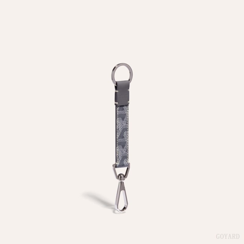 Grey Goyard MOUSQUETON KEY RING | NKDO7281