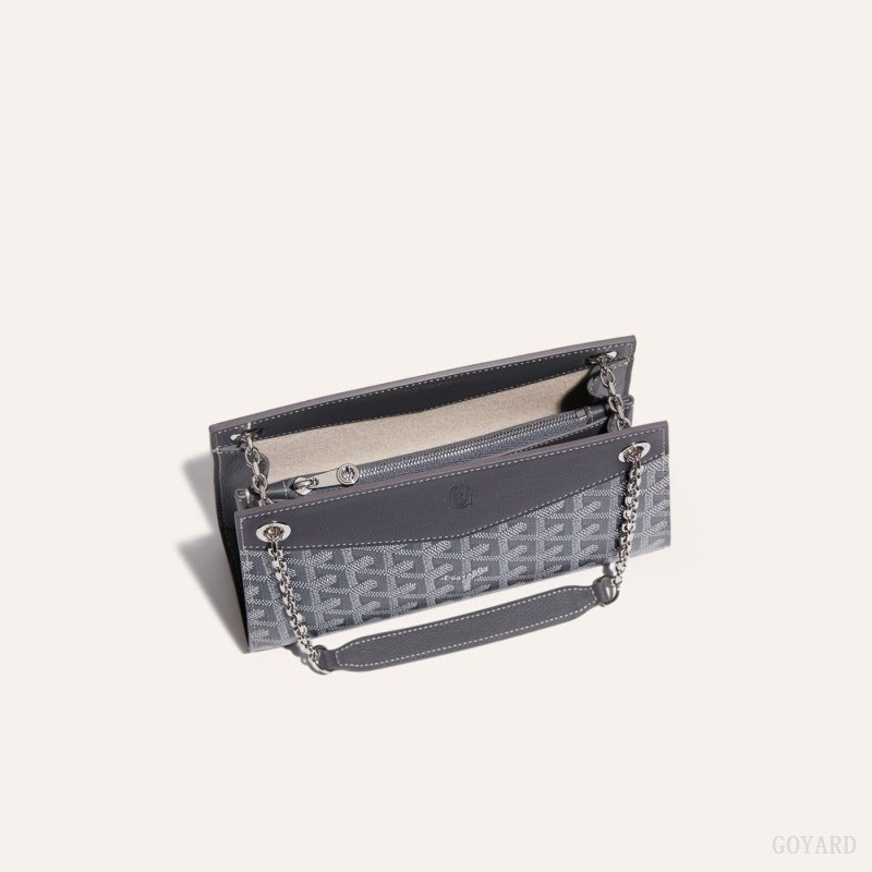 Grey Goyard Rouette Structuré Mini Bag | TRHZ4496