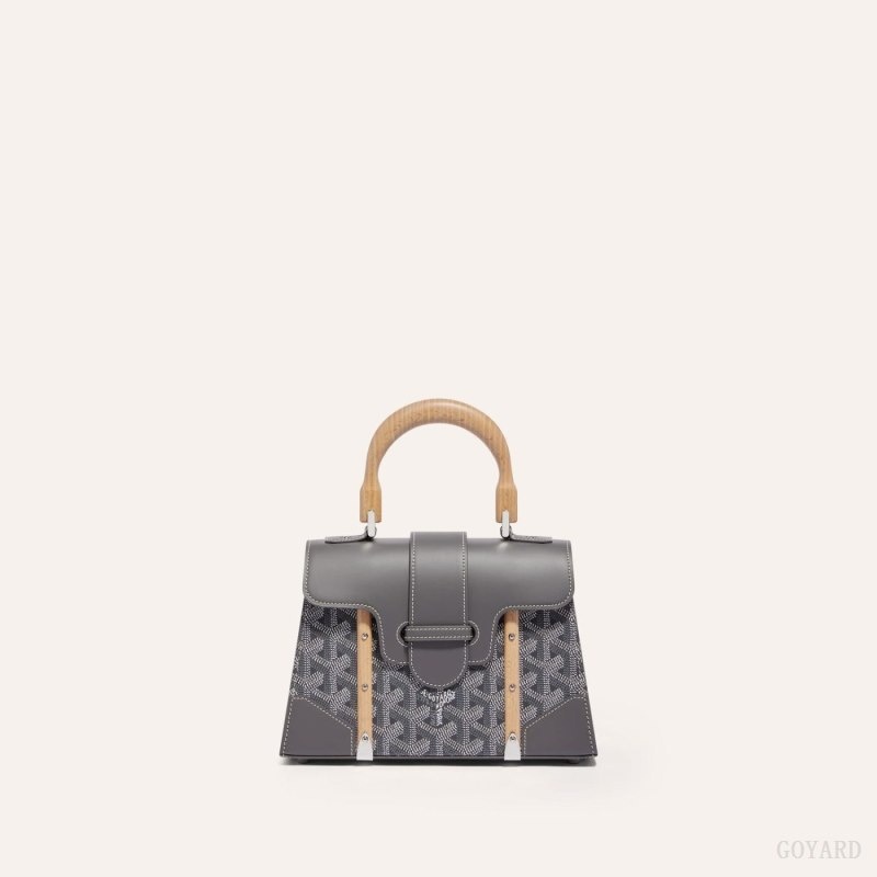 Grey Goyard SAÏGON STRUCTURE MINI BAG | JJTH9114