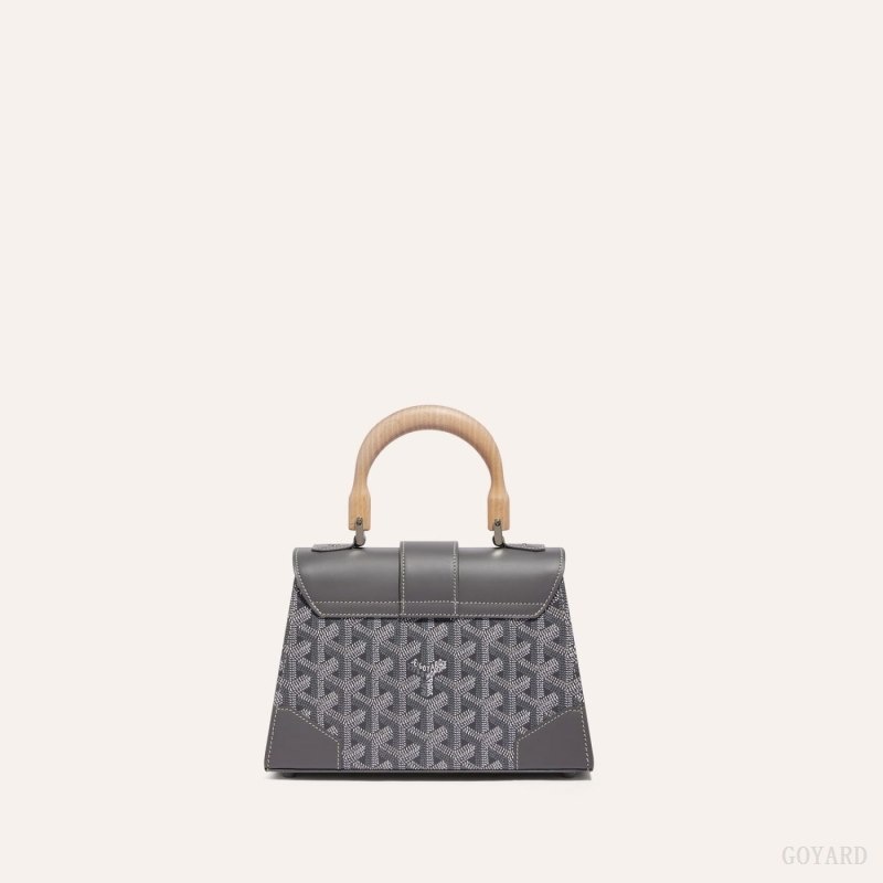 Grey Goyard SAÏGON STRUCTURE MINI BAG | JJTH9114