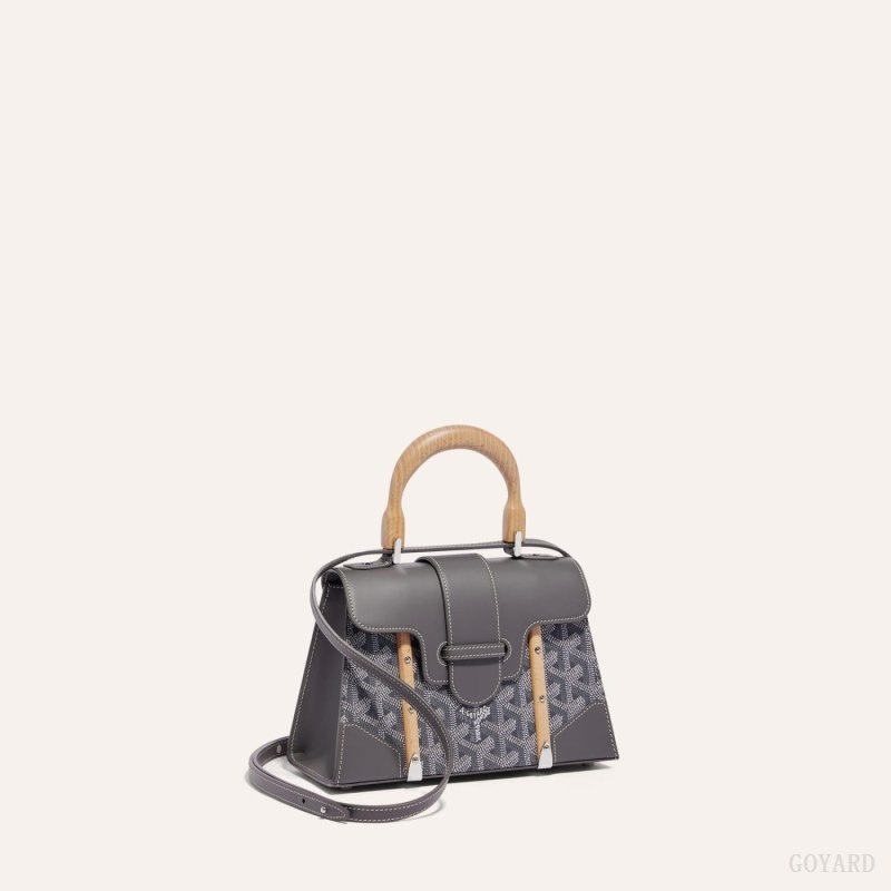 Grey Goyard SAÏGON STRUCTURE MINI BAG | JJTH9114