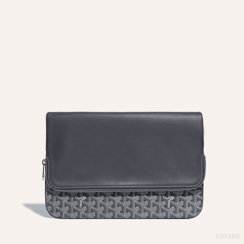 Grey Goyard Sainte-Marie GM Clutch | MOSK4195