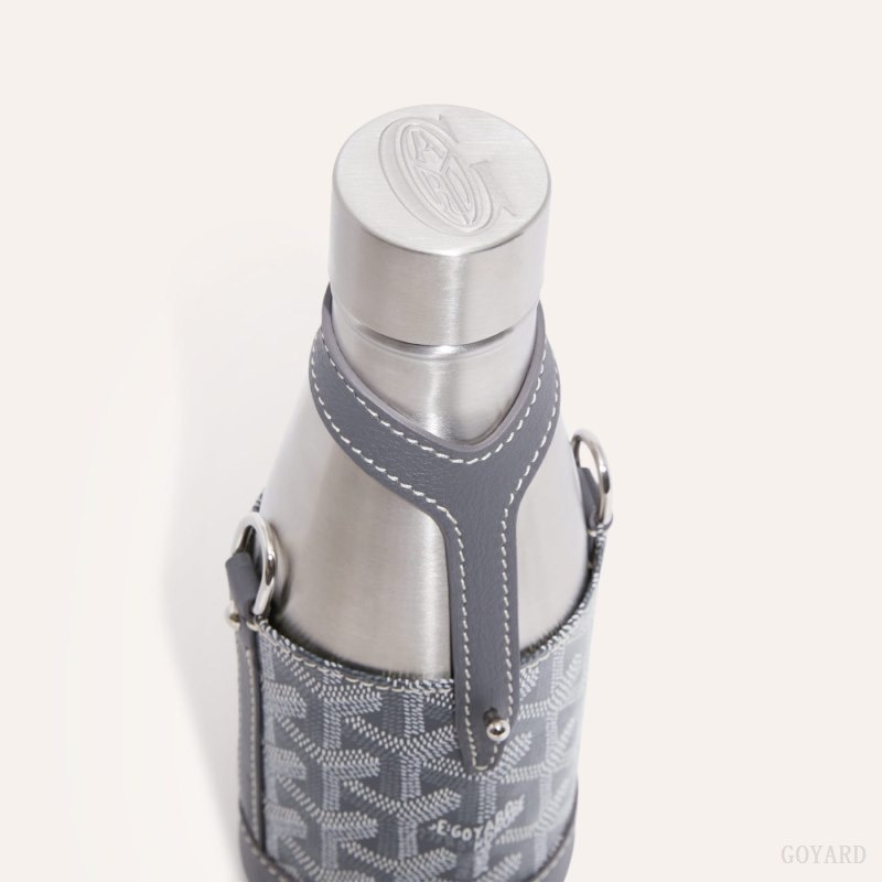 Grey Goyard Yonne PM Case & Flask | MOFF0392