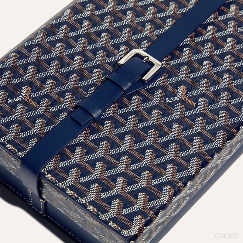 Navy Blue Goyard 8 WATCH CASE | VQSR0743