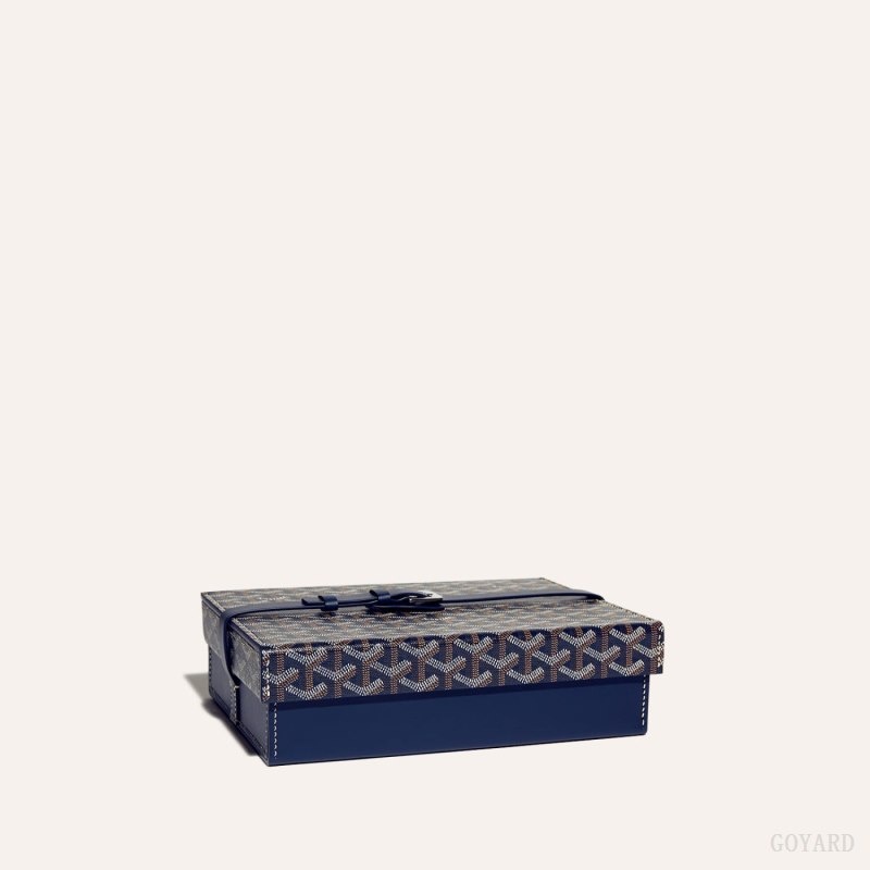 Navy Blue Goyard 8 WATCH CASE | VQSR0743