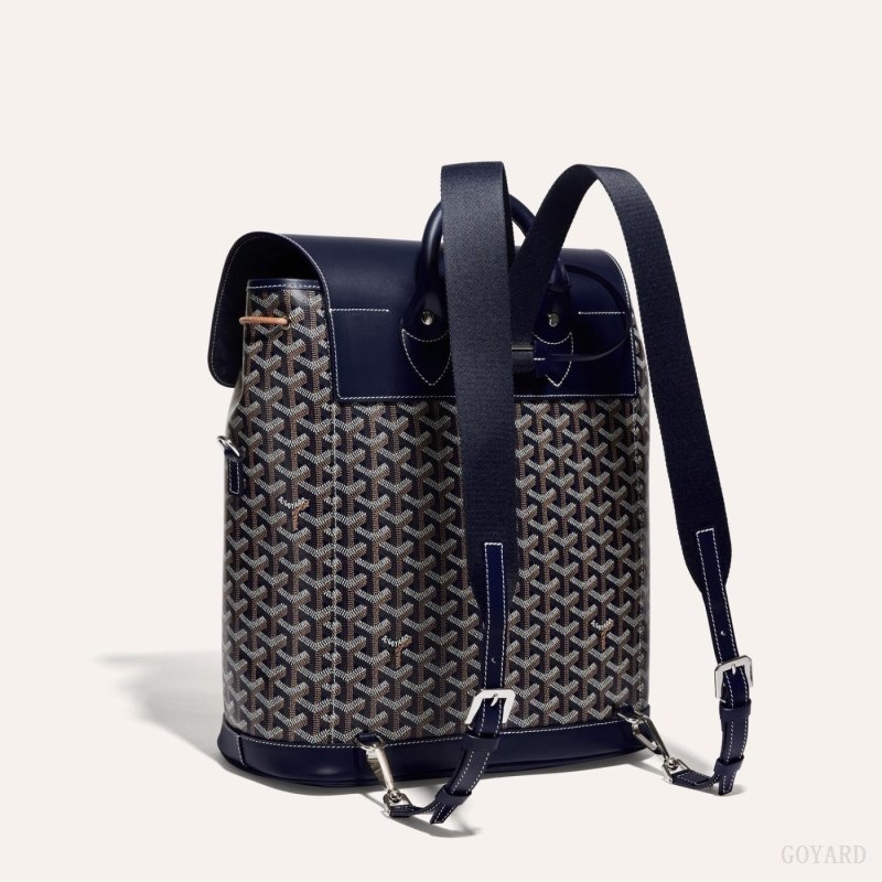 Navy Blue Goyard ALPIN MM BACKPACK | GHUX7831