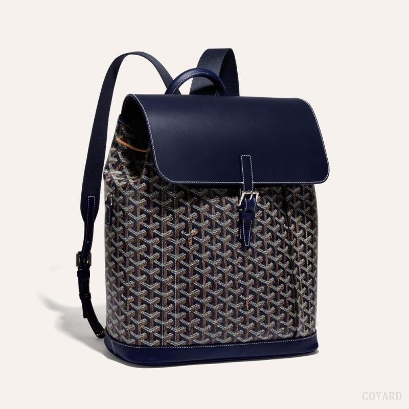 Navy Blue Goyard ALPIN MM BACKPACK | GHUX7831