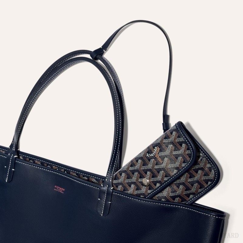 Navy Blue Goyard ANJOU GM BAG | SEDU7449