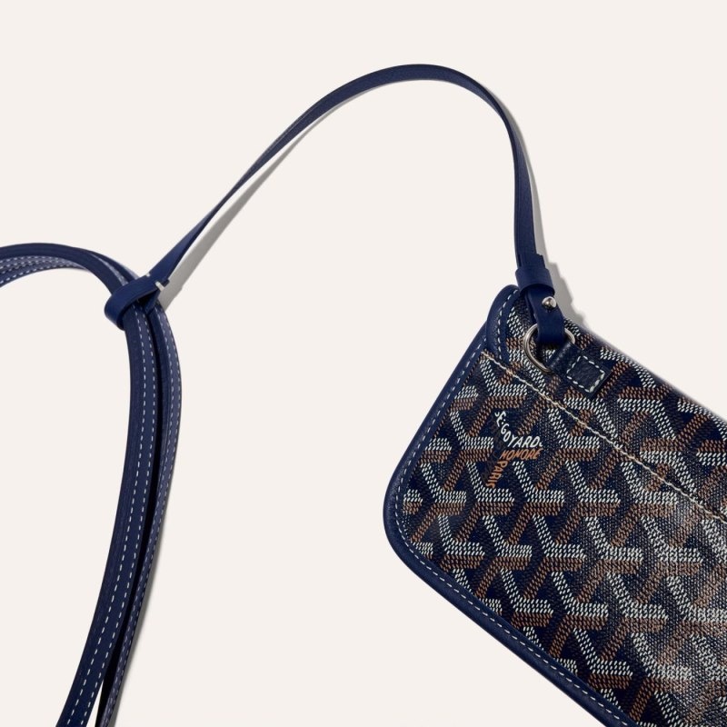 Navy Blue Goyard ANJOU GM BAG | SEDU7449