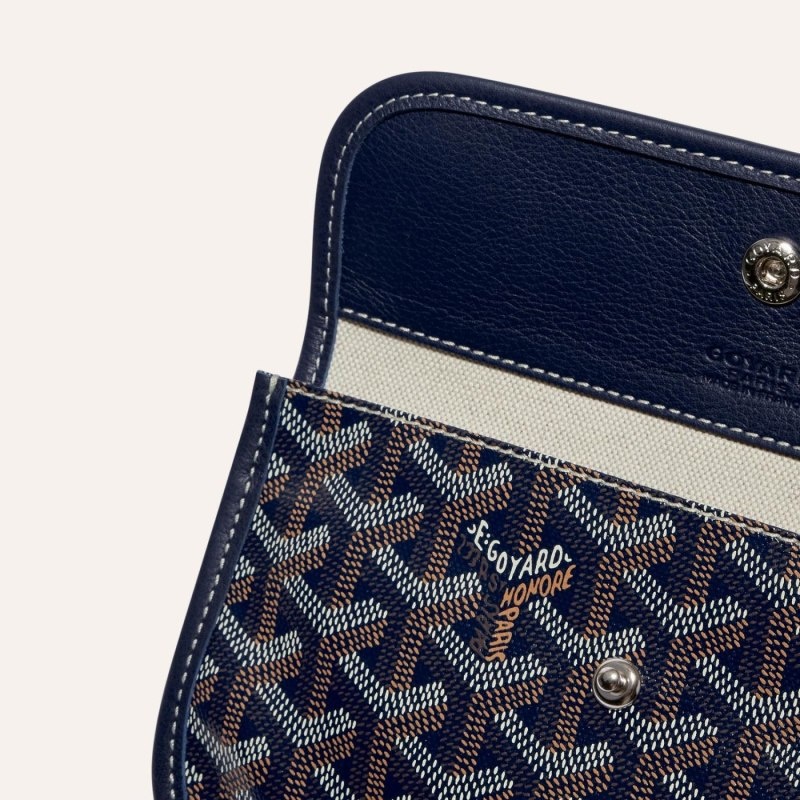 Navy Blue Goyard ANJOU GM BAG | SEDU7449