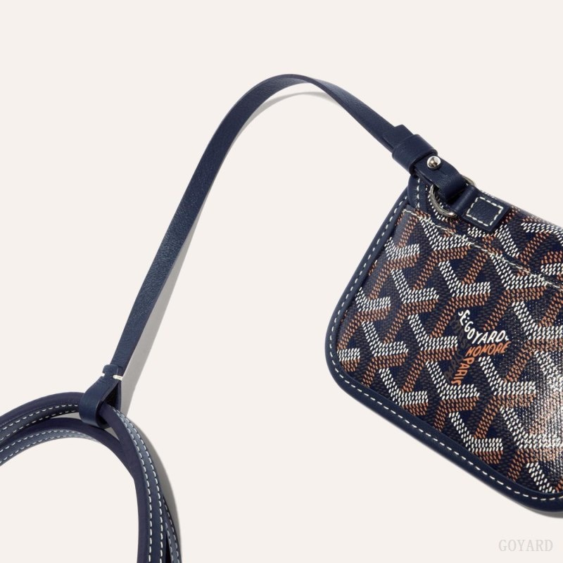 Navy Blue Goyard ANJOU MINI BAG | XUDC6141