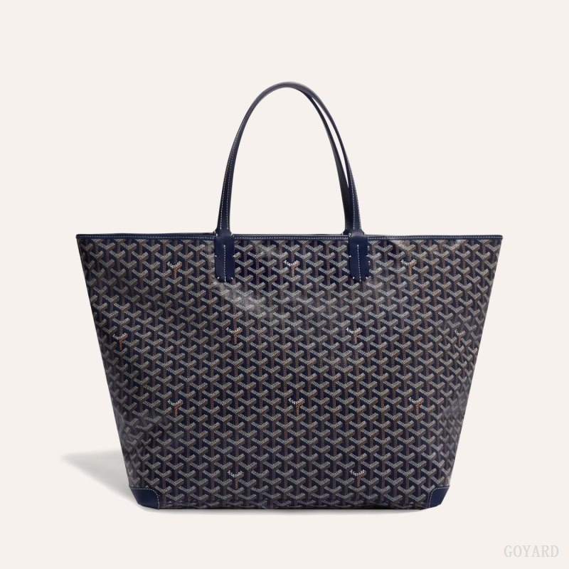 Navy Blue Goyard ARTOIS GM BAG | ATZK6098