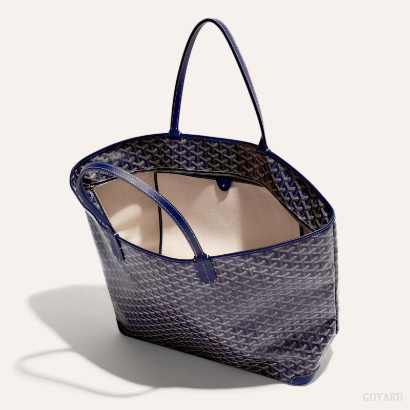 Navy Blue Goyard ARTOIS GM BAG | ATZK6098