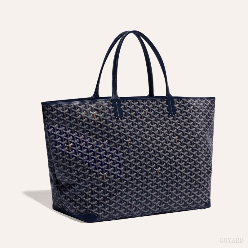 Navy Blue Goyard ARTOIS GM BAG | ATZK6098