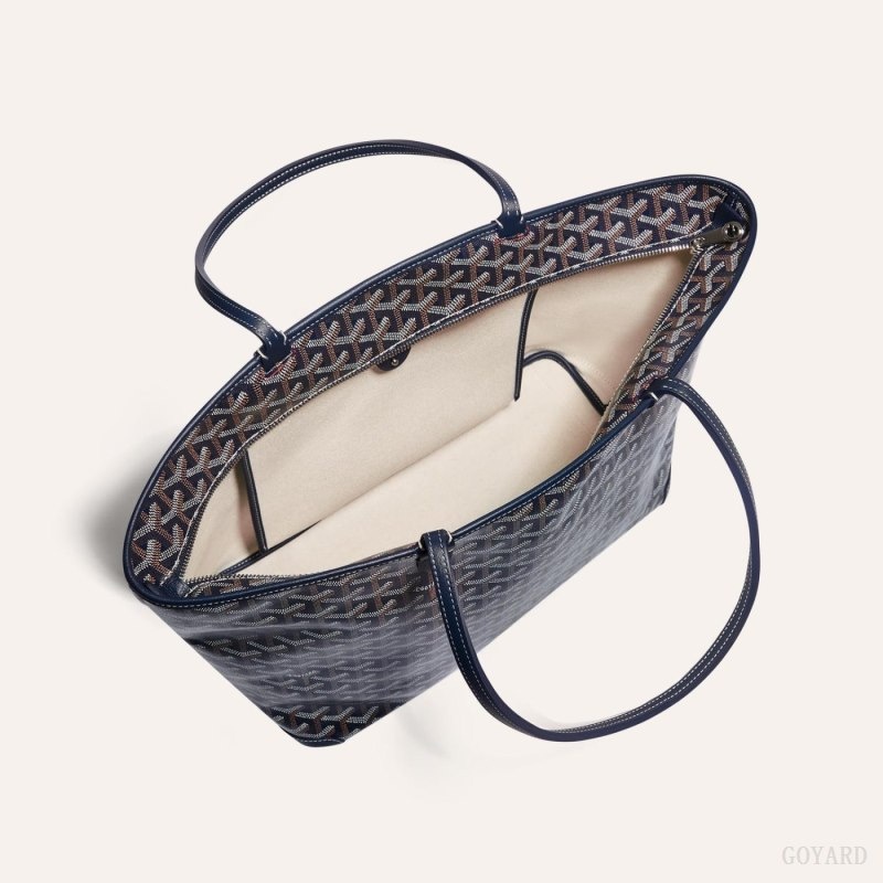 Navy Blue Goyard ARTOIS MM BAG | CHAV5960