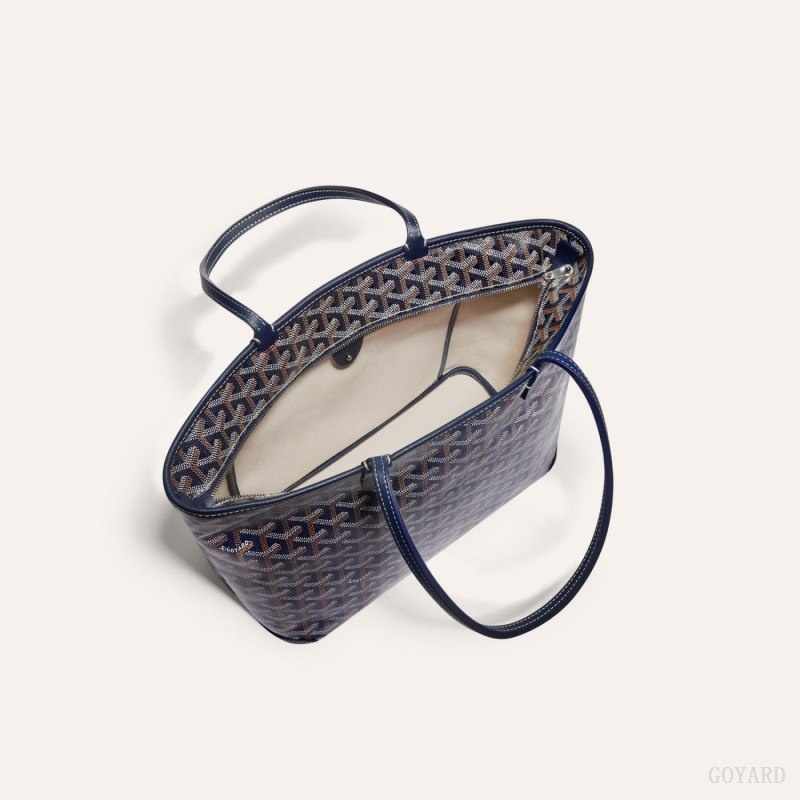 Navy Blue Goyard ARTOIS PM BAG | BTJQ0804