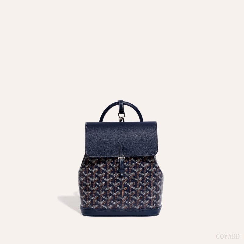 Navy Blue Goyard Alpin Mini Backpack | MLQQ0756