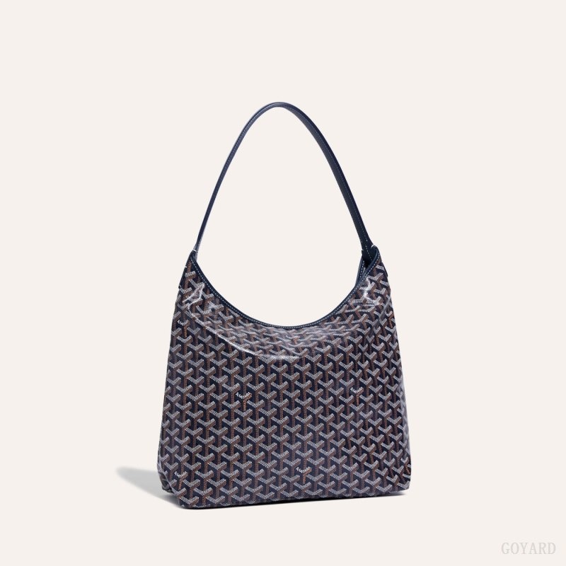 Navy Blue Goyard Bohème Hobo Bag | DCBU6078