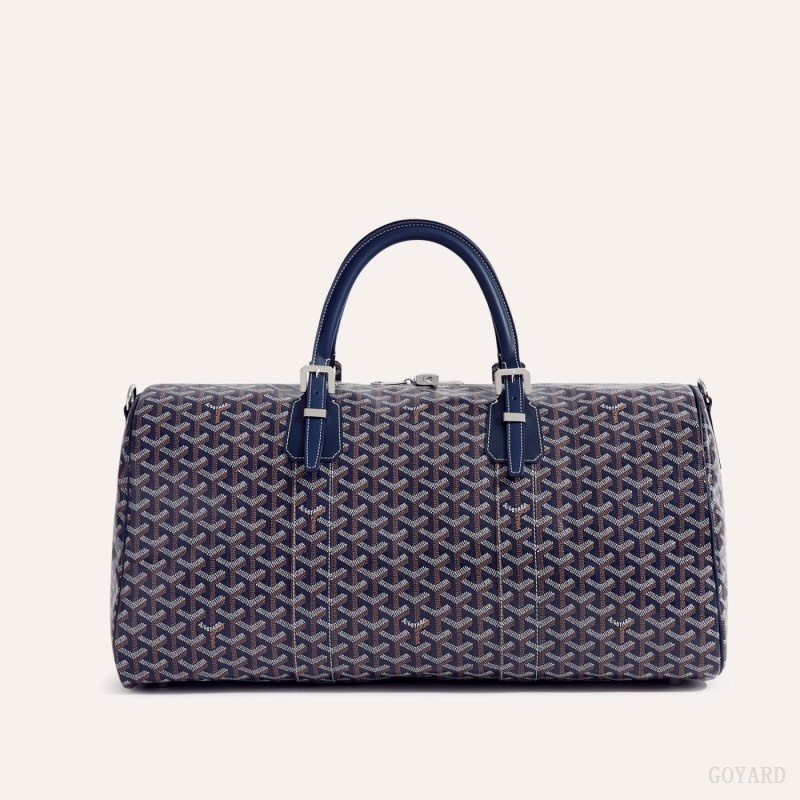 Navy Blue Goyard Boston 50 bag | TYSX3072