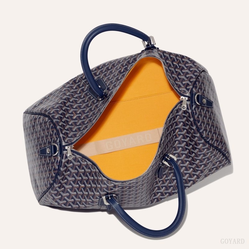 Navy Blue Goyard Boston 50 bag | TYSX3072