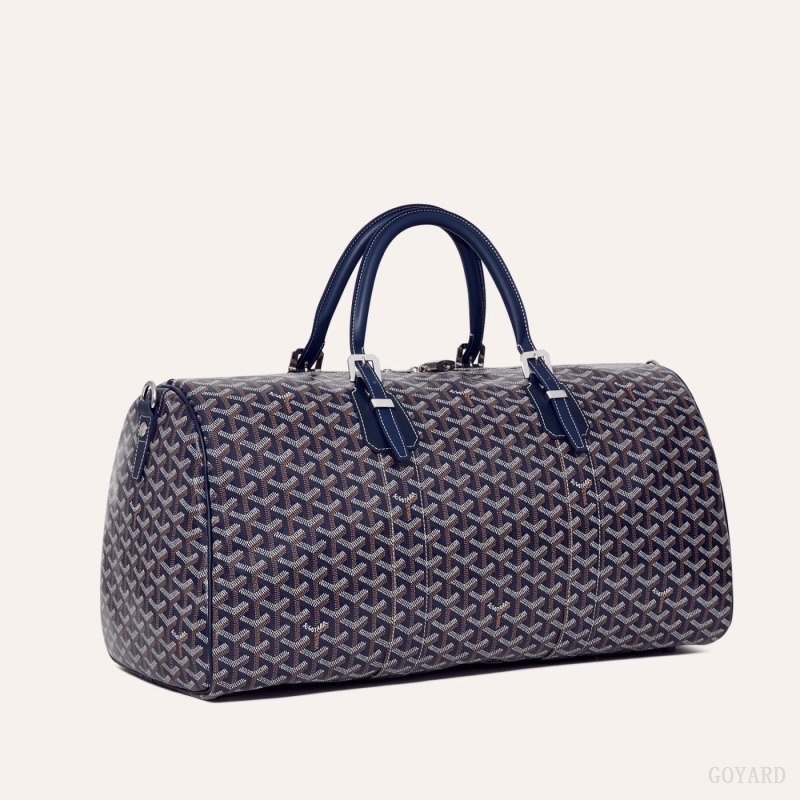 Navy Blue Goyard Boston 50 bag | TYSX3072