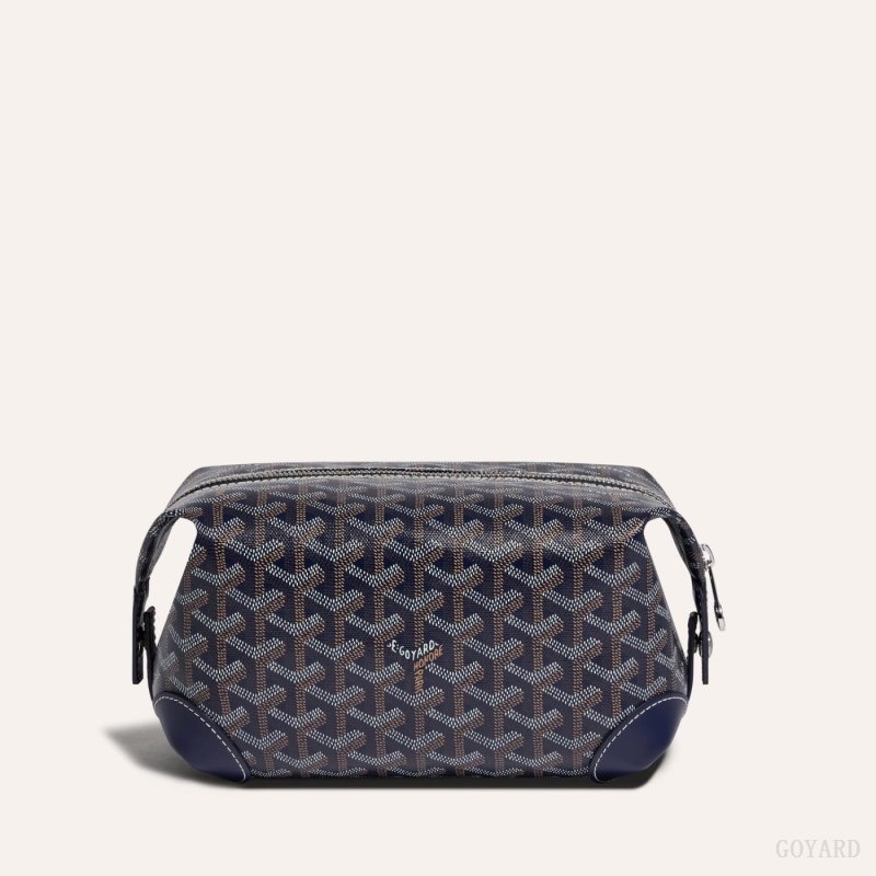 Navy Blue Goyard Bowling 25 Toiletry Bag | LJQR9626