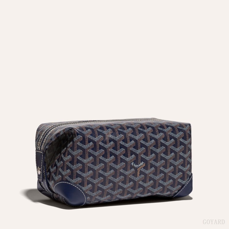 Navy Blue Goyard Bowling 25 Toiletry Bag | LJQR9626