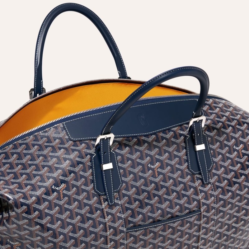 Navy Blue Goyard Bowling 55 bag | WHGG4847