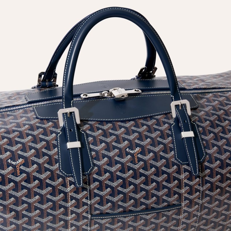 Navy Blue Goyard Bowling 55 bag | WHGG4847