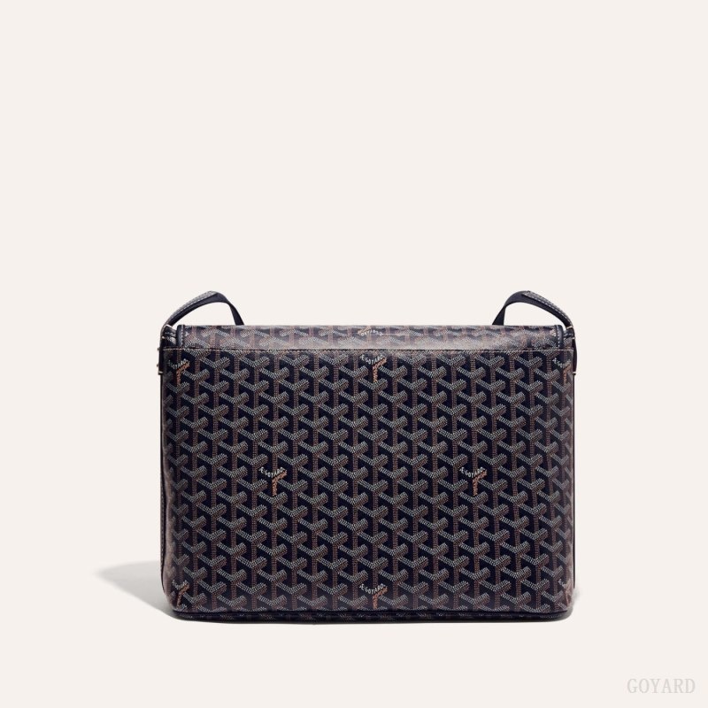 Navy Blue Goyard CAPETIEN MM MESSENGER BAG | RWKU7786